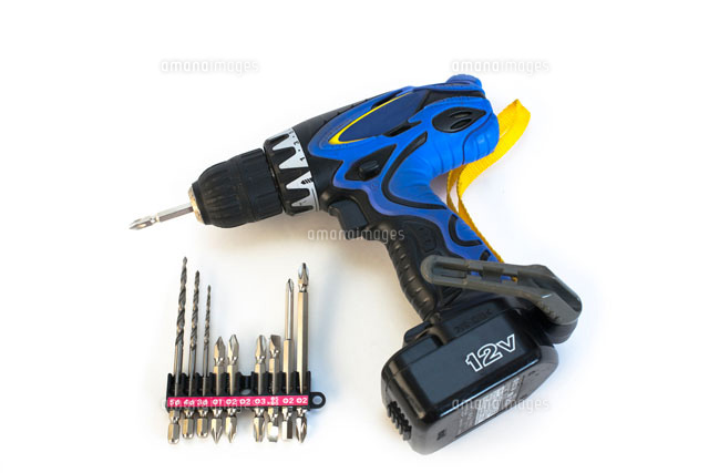 電動ドリルドライバー の写真素材 イラスト素材 アマナイメージズ