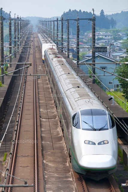 東北新幹線つばさ の写真素材 イラスト素材 アマナイメージズ