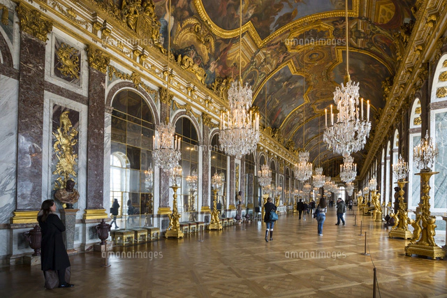 ヴェルサイユ宮殿の王室礼拝堂[01010018482]の写真・イラスト素材