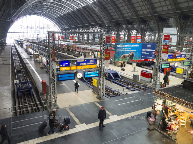 フランクフルト中央駅 の写真素材 イラスト素材 アマナイメージズ