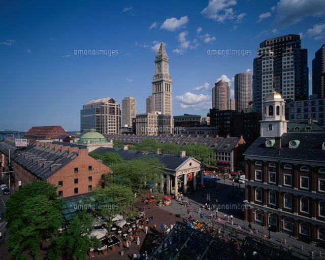 クインシーマーケットプレイス ボストン アメリカ の写真素材 イラスト素材 アマナイメージズ クインシーマーケットプレイス ボストン アメリカ の写真素材 イラスト素材 アマナイメージズ