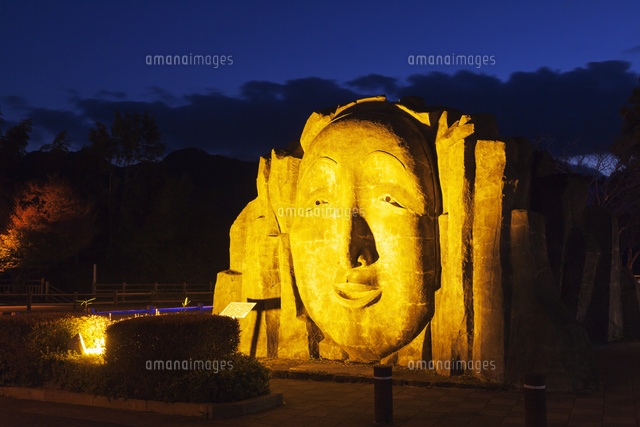 道の駅高千穂にある天鈿女命のオブジェ[01072023015]の写真・イラスト