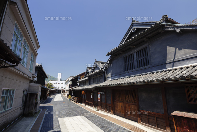 竹原町並み保存地区[01072023844]の写真・イラスト素材｜アマナイメージズ