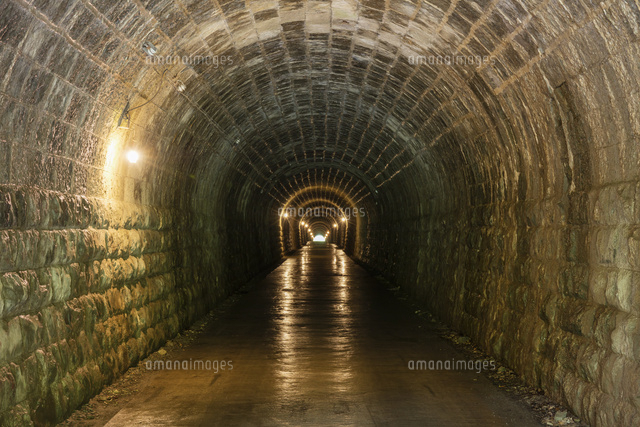 旧天城トンネル の写真素材 イラスト素材 アマナイメージズ