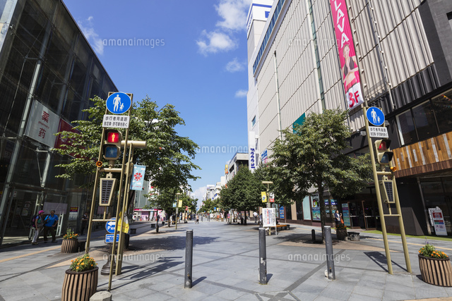 旭川平和通買物公園 の写真素材 イラスト素材 アマナイメージズ