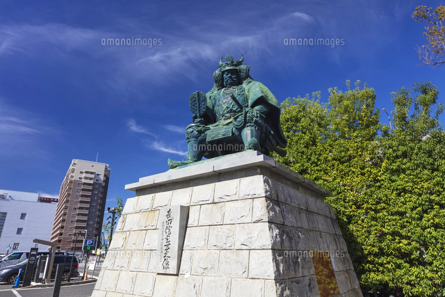 武田信玄公之像[01072033633]の写真・イラスト素材｜アマナイメージズ