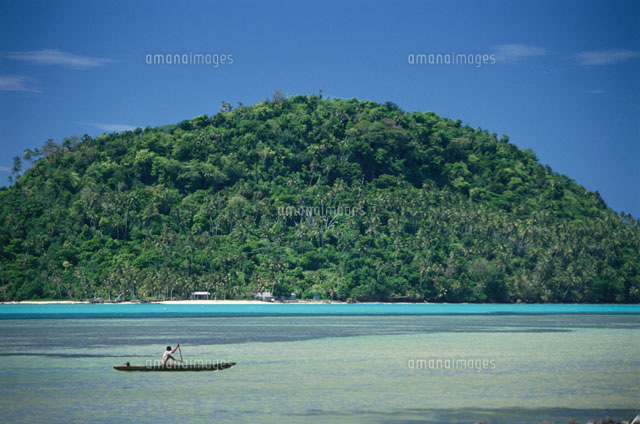 アレイパタのビーチ ウポル島 サモア の写真素材 イラスト素材 アマナイメージズ