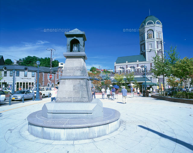 メルヘン交差点 小樽市 北海道 の写真素材 イラスト素材 アマナイメージズ