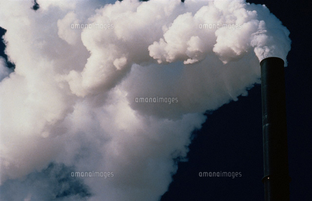 煙突とけむり デンバー アメリカ の写真素材 イラスト素材 アマナイメージズ