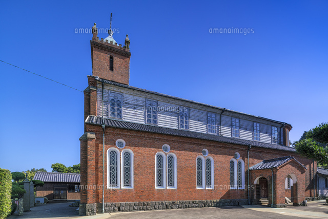 黒島天主堂[01597027742]の写真素材・イラスト素材｜アマナイメージズ