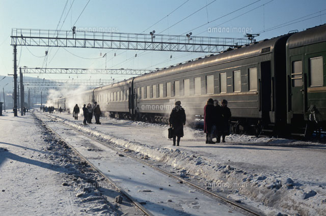 シベリア鉄道 旧ソ連 の写真素材 イラスト素材 アマナイメージズ