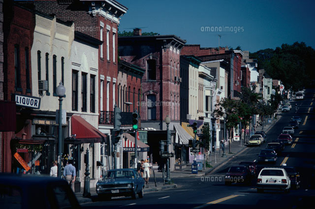 ジョージタウン市内 アメリカ の写真素材 イラスト素材 アマナイメージズ