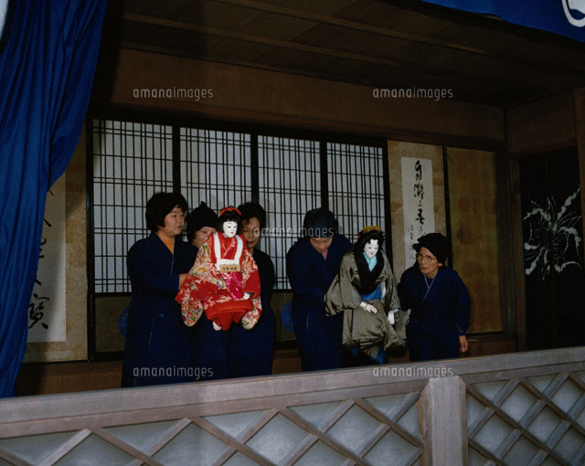 人形浄瑠璃 の写真素材 イラスト素材 アマナイメージズ