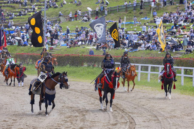 相馬野馬追 お行列[01801026263]の写真・イラスト素材｜アマナイメージズ