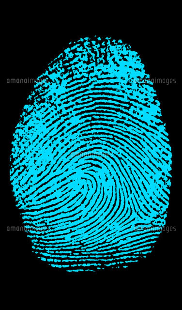 親指人間の絵 親指指紋[01808014037C]の写真・イラスト素材｜アマナイメージズ
