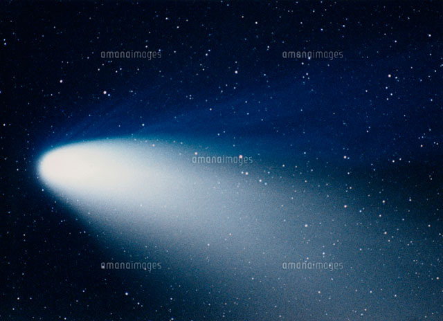 ヘール ボップ彗星 の写真素材 イラスト素材 アマナイメージズ