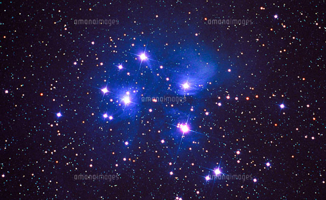 プレアデス星団 の写真素材 イラスト素材 アマナイメージズ