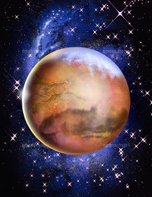 火星 の写真素材 イラスト素材 アマナイメージズ