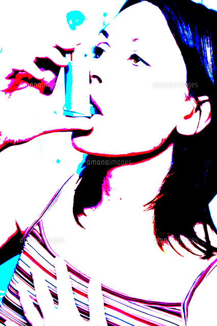 喘息 の写真素材 イラスト素材 アマナイメージズ