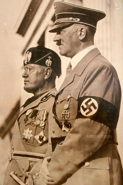 Hitler And Mussolini の写真素材 イラスト素材 アマナイメージズ