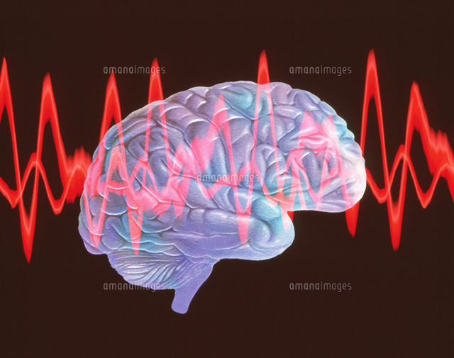 脳波 の写真素材 イラスト素材 アマナイメージズ