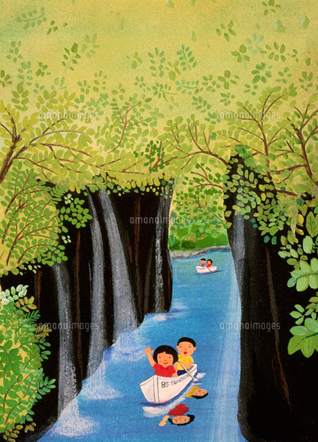 高千穂峡[02237003852]の写真・イラスト素材｜アマナイメージズ