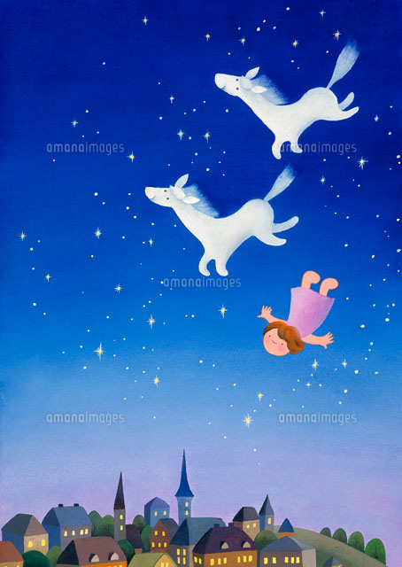 星空の旅 の写真素材 イラスト素材 アマナイメージズ