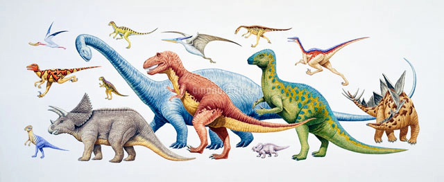 ヌオエロサウルスの写真素材 ストックフォト アマナイメージズ