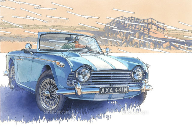 トライアンフ TR4[02237012080]の写真・イラスト素材｜アマナイメージズ