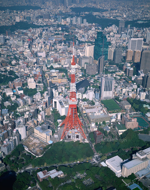 東京タワー周辺 3D都市データを活用した都市模型 1/2000