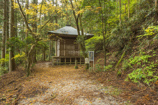 吉野山奥千本の義経隠れ塔 02335005000 の写真素材 イラスト素材 アマナイメージズ