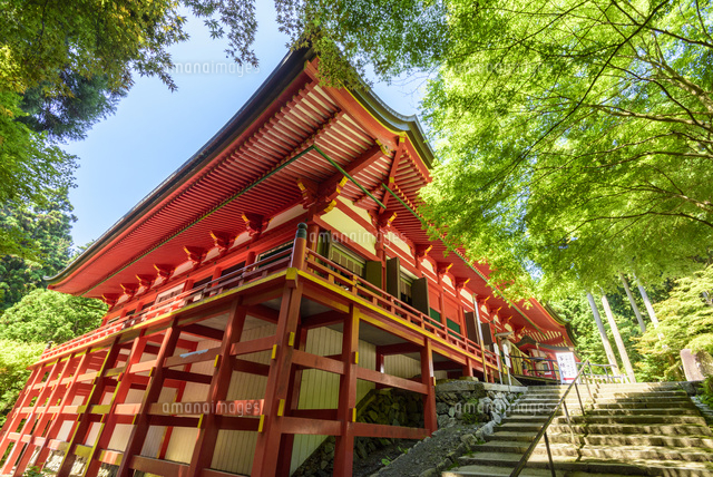 比叡山延暦寺横川中堂 の写真素材 イラスト素材 アマナイメージズ