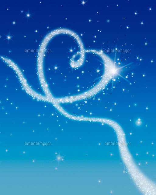 ハートの星[02362000246]の写真・イラスト素材｜アマナイメージズ