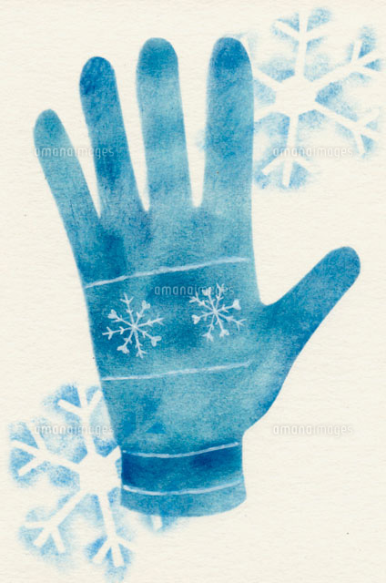 青い手袋 の写真素材 イラスト素材 アマナイメージズ