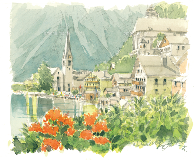 ハルシュタット[02398000330]の写真・イラスト素材｜アマナイメージズ