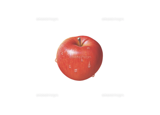 アップル イラスト の写真素材 イラスト素材 アマナイメージズ
