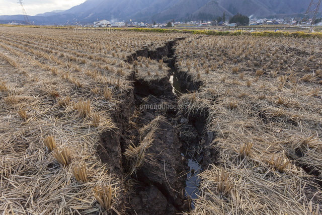 長野県神城断層地震 の写真素材 イラスト素材 アマナイメージズ