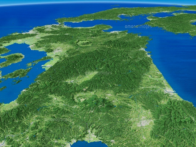 鹿児島県上空より北へ九州山地を望む の写真素材 イラスト素材 アマナイメージズ 鹿児島県上空より北へ九州山地を望む の写真素材 イラスト素材 アマナイメージズ