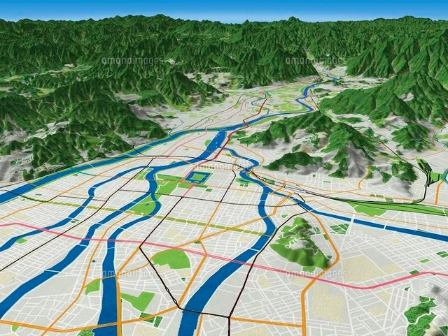 広島市街を眼下に望む の写真素材 イラスト素材 アマナイメージズ 広島市街を眼下に望む の写真素材 イラスト素材 アマナイメージズ