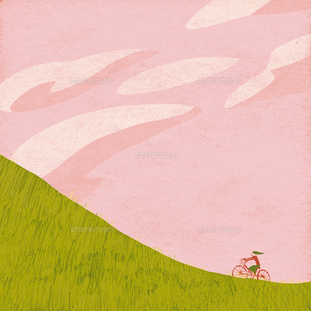 夕焼けの帰り道 の写真素材 イラスト素材 アマナイメージズ 夕焼けの帰り道 の写真素材 イラスト素材 アマナイメージズ