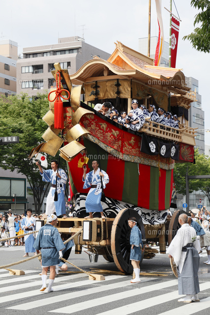 7月夏 京都の祇園祭後祭[02700000265]の写真・イラスト素材｜アマナ