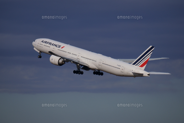 ボーイング777-300エールフランス航空[02772001560]の写真・イラスト