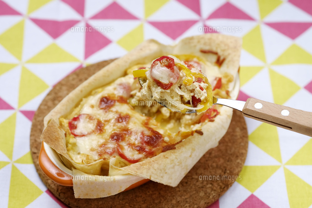 豆腐キッシュ の写真素材 イラスト素材 アマナイメージズ