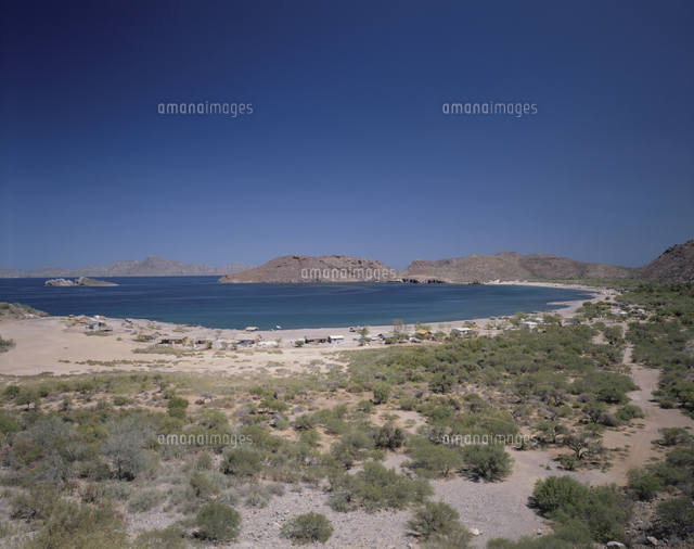 バハカリフォルニア半島中部とカリフォルニア湾 メキシコ の写真素材 イラスト素材 アマナイメージズ