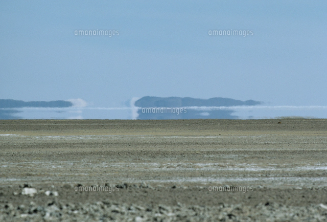 蜃気楼の写真素材 ストックフォト アマナイメージズ