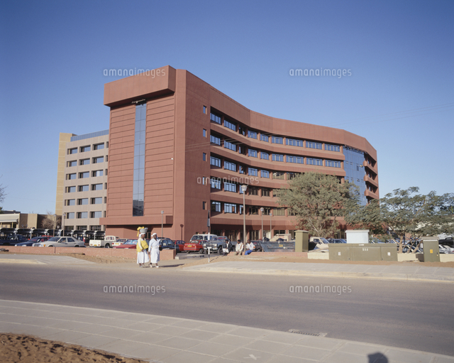 首都ハボローネの政庁舎街 の写真素材 イラスト素材 アマナイメージズ