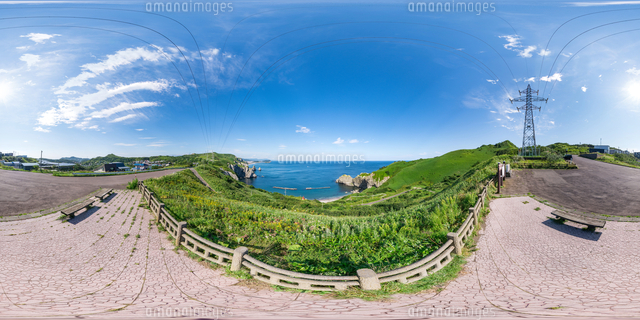 トッカリショ展望台 の写真素材 イラスト素材 アマナイメージズ