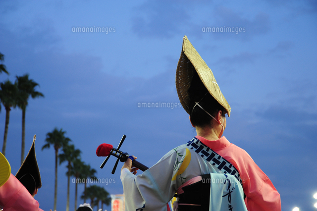 阿波踊り の写真素材 イラスト素材 アマナイメージズ