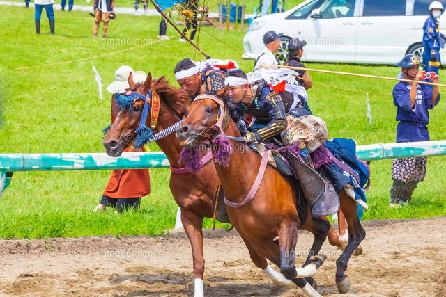 相馬野馬追のお行列[02913003859]の写真・イラスト素材｜アマナイメージズ