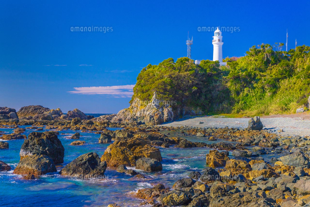 潮岬灯台[02913005880]の写真・イラスト素材｜アマナイメージズ